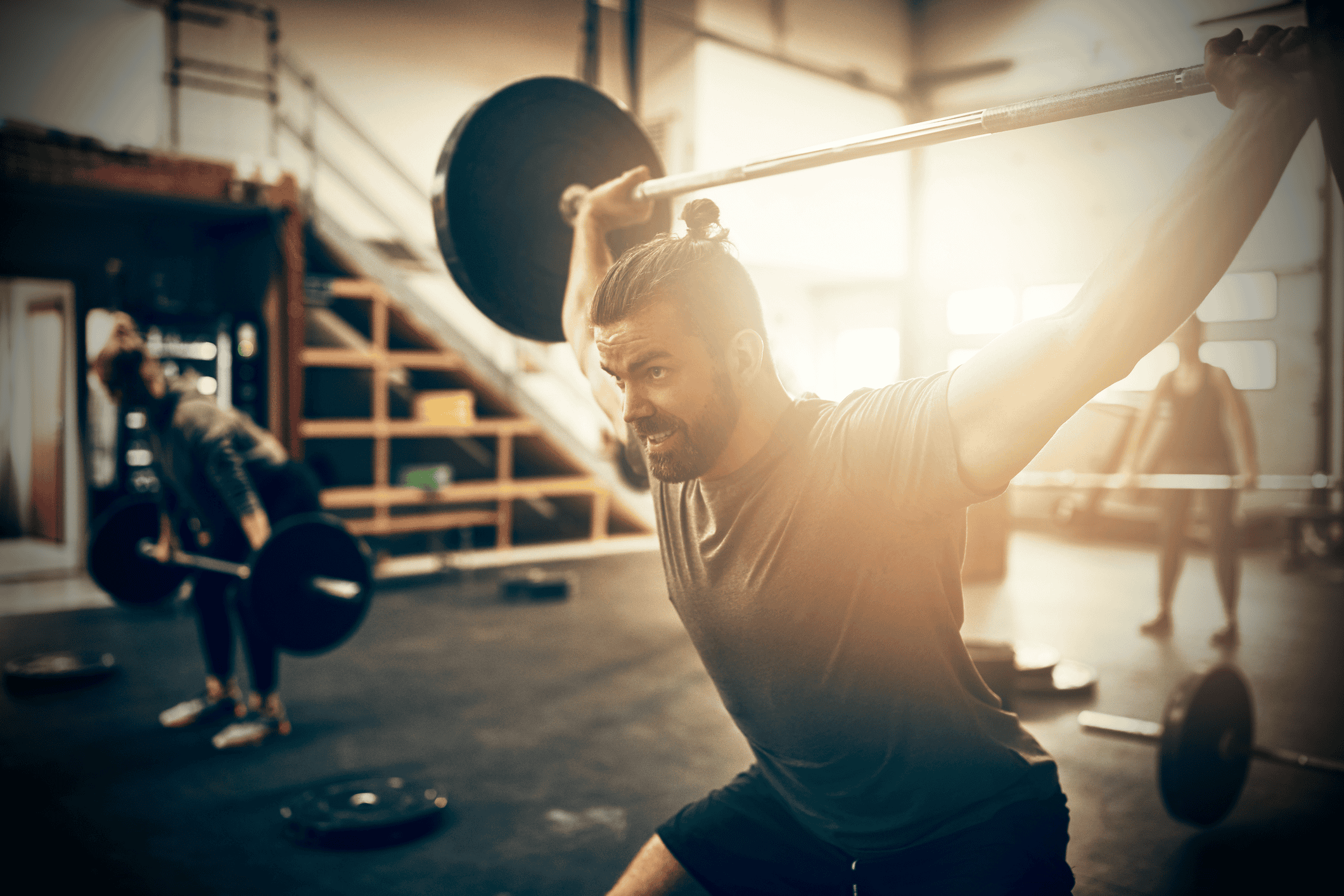 Osteopathy London Overhead Lifting Image