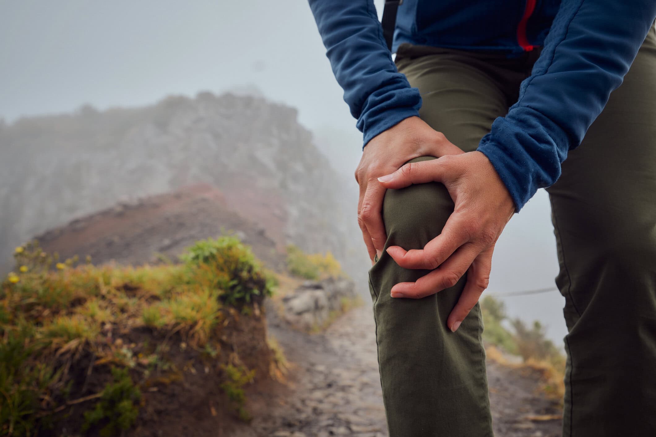 Osteopathy London Walker With Knee Pain Image